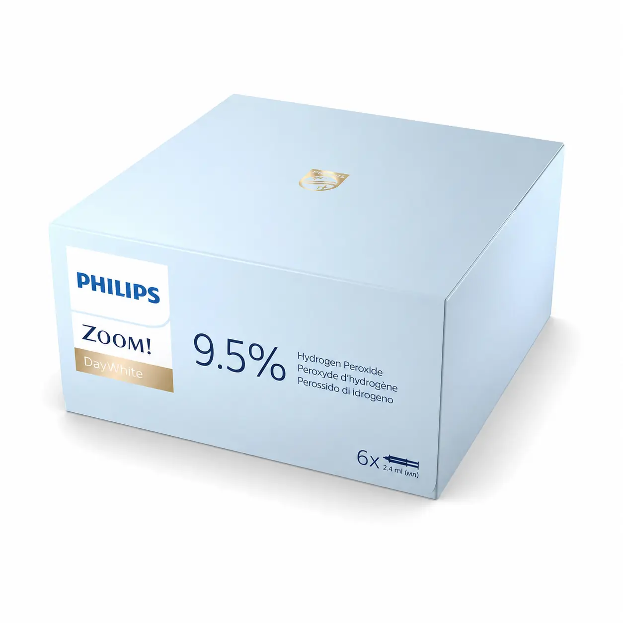 Philips Zoom Day White 9.5% Teeth Whitening Gel x6 Syringe Kit